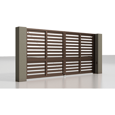 Распашные ворота ALUTECH Prestige Распашные ворота ALUTECH Prestige