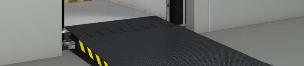 Уравнительные платформы с выдвижной аппарелью Уравнительные платформы с выдвижной аппарелью