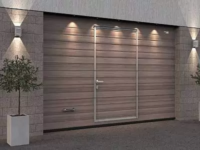 Встроенная калитка Встроенная калитка