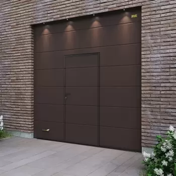 Гаражные ворота с калиткой серии Prestige Гаражные ворота с калиткой серии Prestige