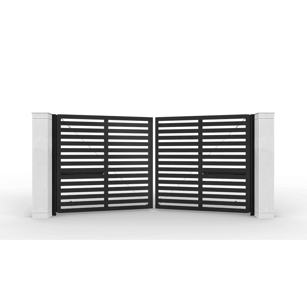 Распашные ворота ALUTECH Prestige Распашные ворота ALUTECH Prestige