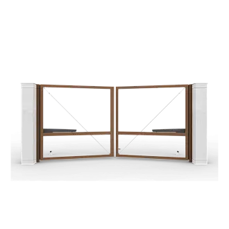 Автоматические распашные ворота серии Prestige без заполнения Автоматические распашные ворота серии Prestige без заполнения